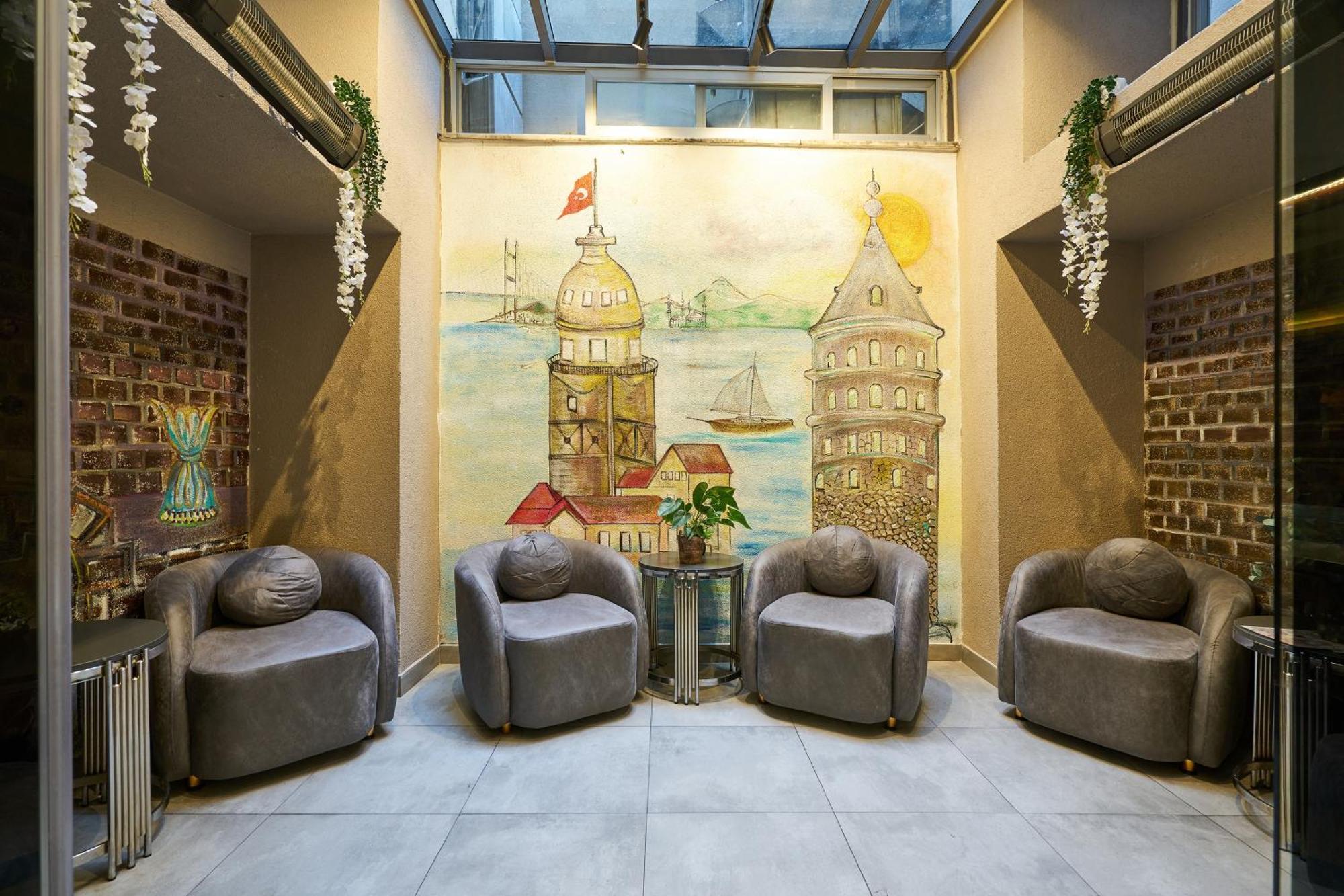 Atro Hotel Istambul Exterior foto
